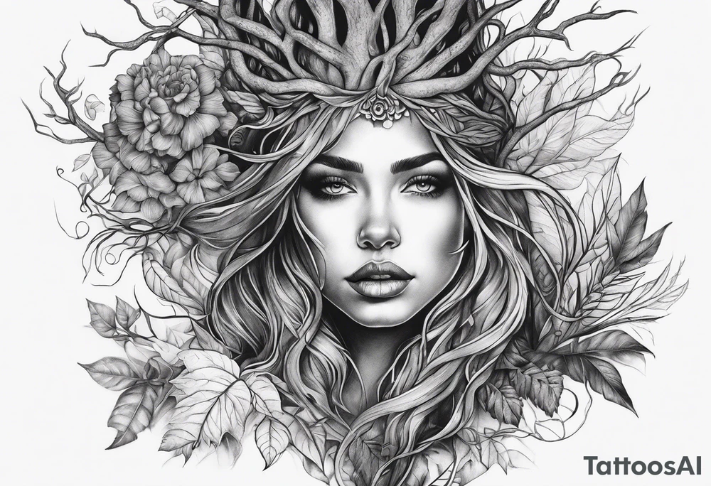 roots tattoo idea