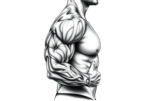 Computer code software developer, father of 6, masculinity, strength, overcome, Libra, tattoo idea