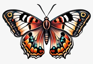 Cecropia moth tattoo idea