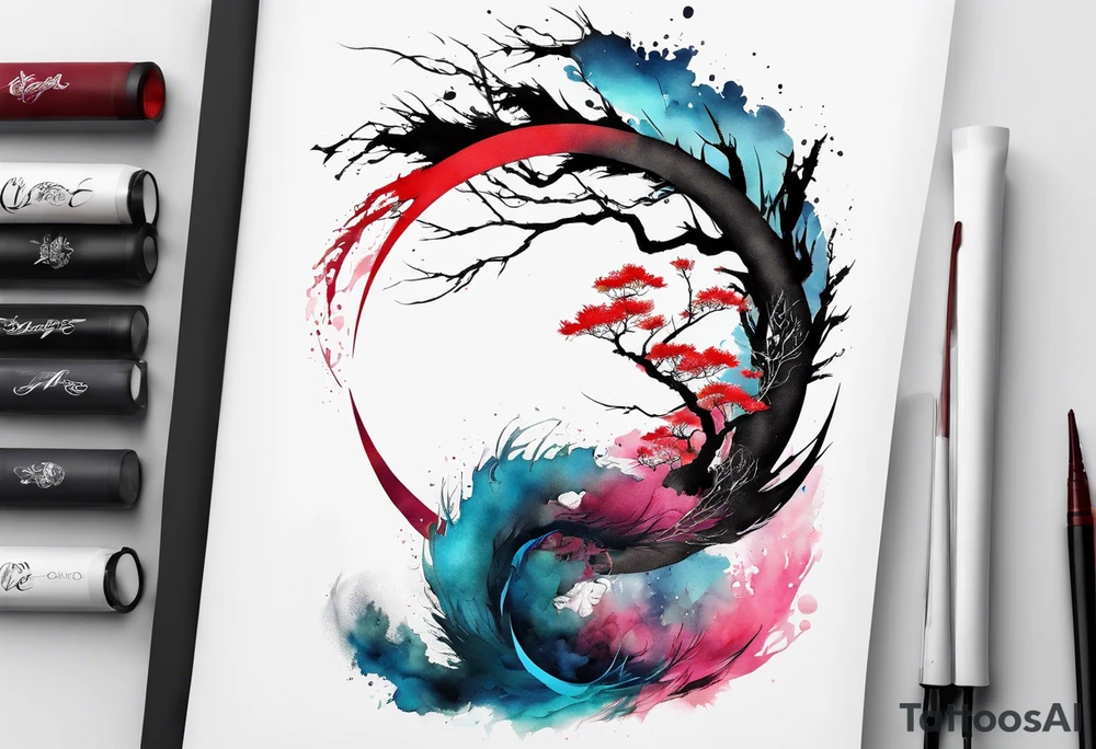 Enso integrity tattoo idea