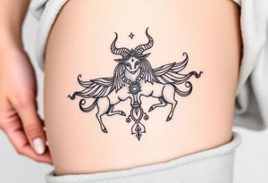 Tarot, the lovers, zodiac, Taurus ,witchy, Norse ,viking, hecate tattoo idea