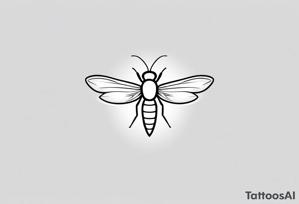 A glowing firefly, symbolizing hope in darkness. tattoo idea A glowing firefly, symbolizing hope in darkness. tattoo idea