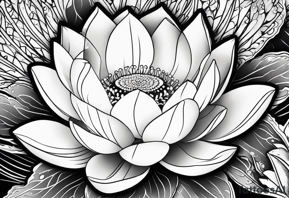 lotus flower AND para siempre tattoo idea