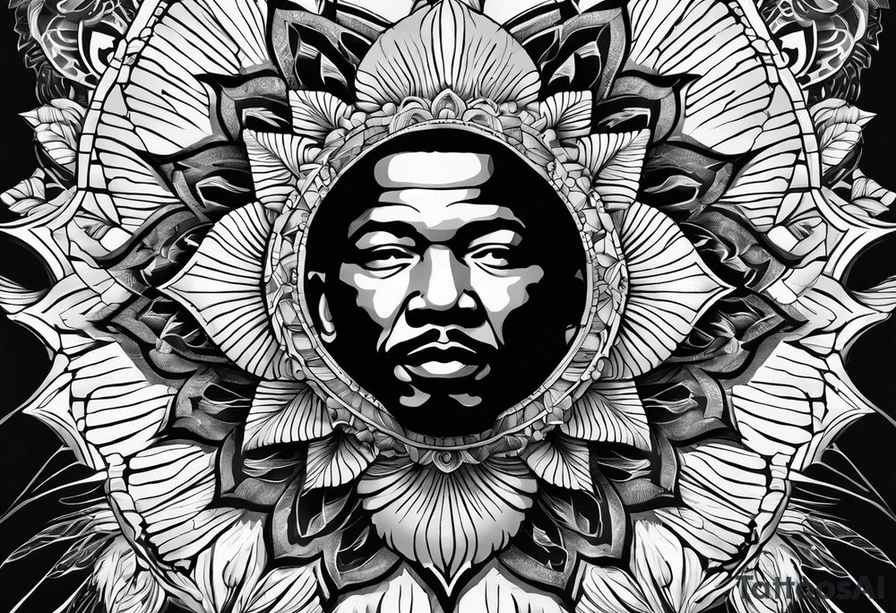 Mandela natulis shell tattoo idea