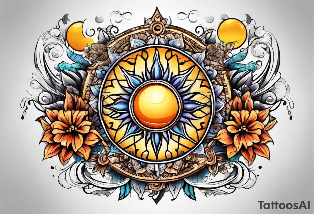Sunshine tattoo idea