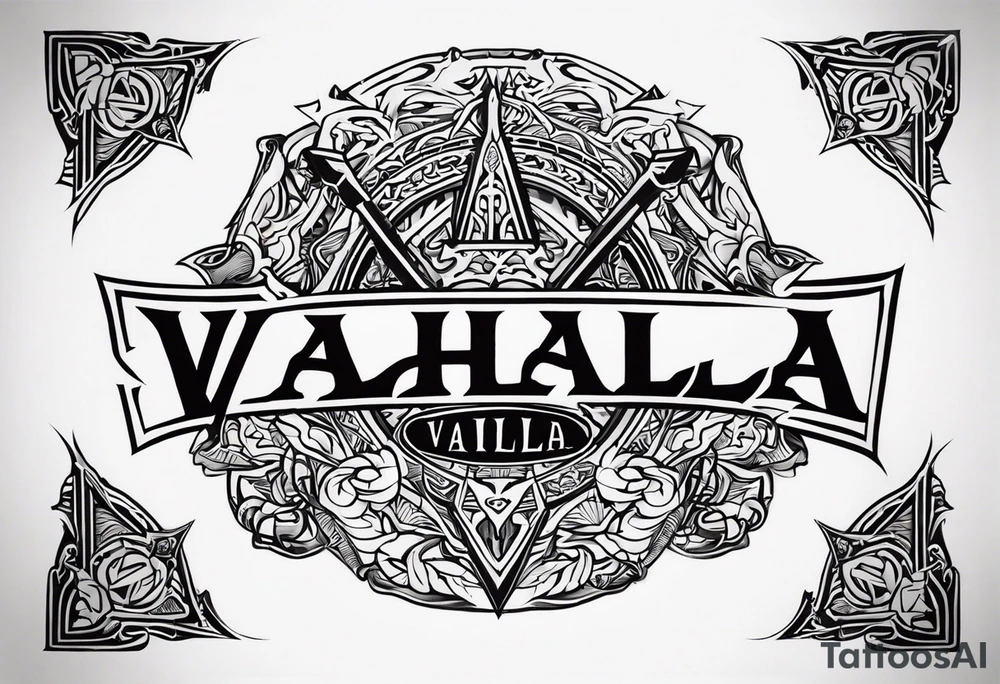 Valhalla tattoo idea