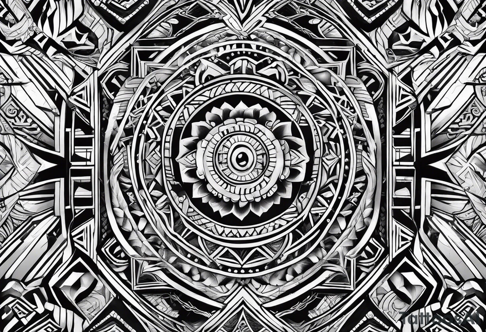 Fijian Tribal tattoo idea