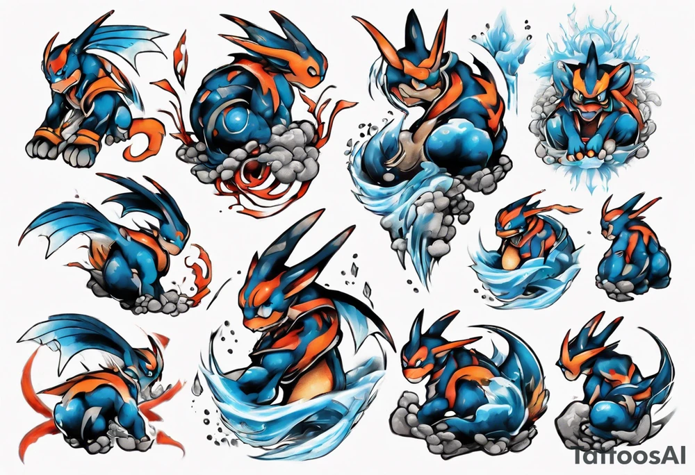 Swampert tattoo idea