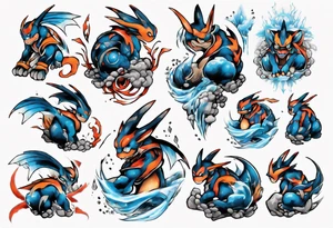 Swampert tattoo idea