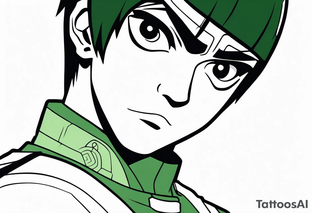 Rock Lee tattoo idea