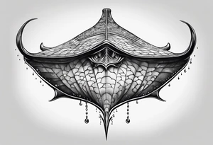 Stingray tattoo idea