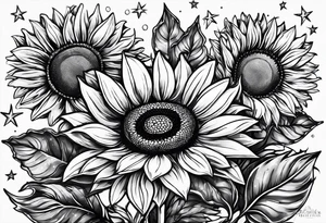 I’m a capicorn I love sunflowers, stars and set sunsets I also think a cassopiea consultation  is tired to me name starts with a W I have 3 kids 1 boy and 2 girls tattoo idea