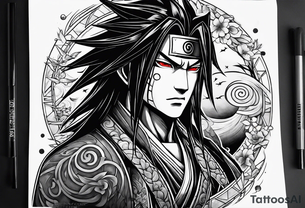 madara uchiha tattoo idea