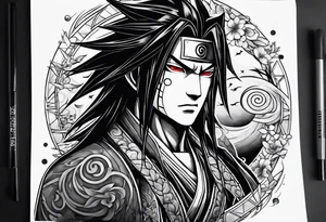 madara uchiha tattoo idea