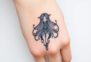 Asian Indian, Gemini, bratz doll tattoo idea