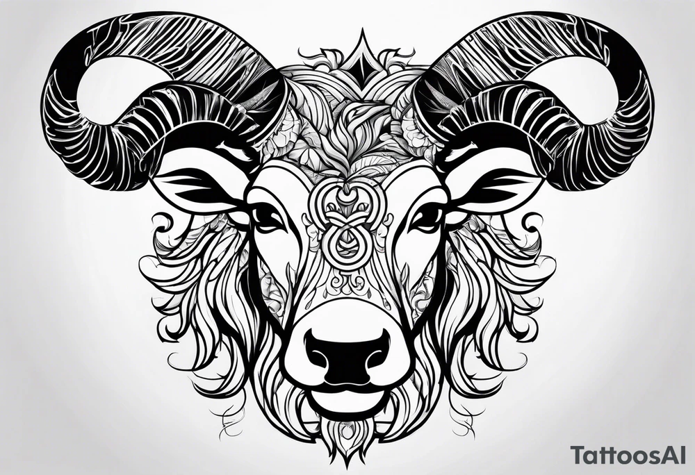 First born son, Aries tattoo idea