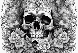 Life and death in opposite environments I don’t want skulls tattoo idea