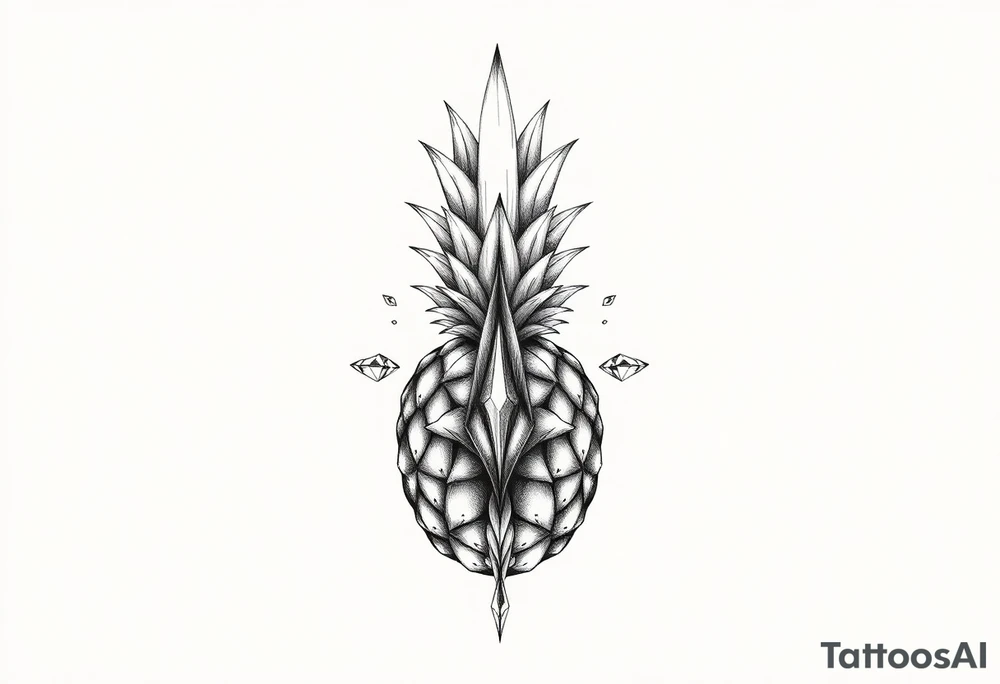 Pineapple Pubic crown diamond vagina and anus tattoo idea Pineapple Pubic crown diamond vagina and anus tattoo idea