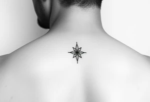 Simple minimalist feminine tattoo small line art on arm tattoo idea