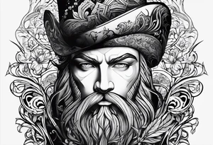 guy faux tattoo idea