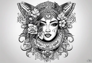 Eastern Caribbean tattoo idea