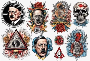 Hitler tattoo idea