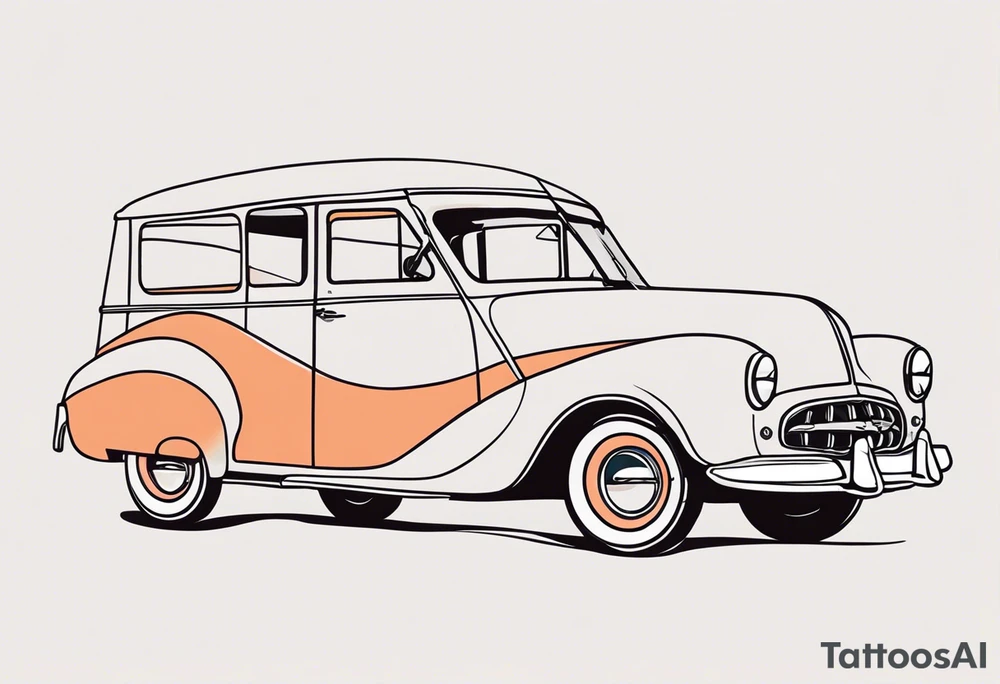 cute, vintage, vista cruiser, coquette, feminine, soft tattoo idea