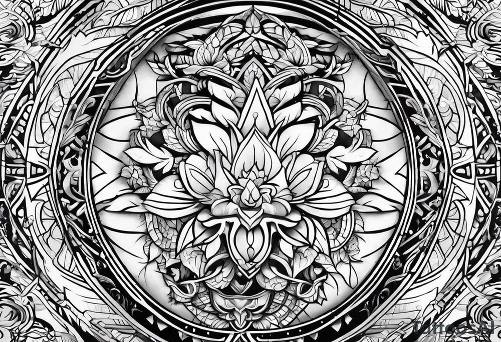 Manly, cool tattoo idea
