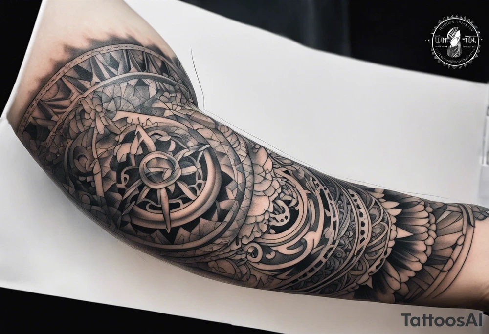 arm tattoo of the arm bone tattoo idea
