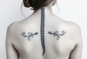 Spine tatto tattoo idea