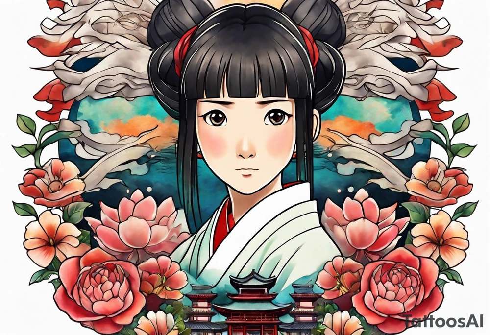 Spirited away tattoo idea