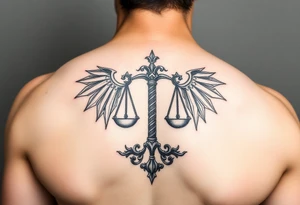 libra tattoo idea