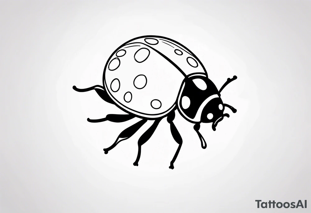 Ladybug tattoo idea