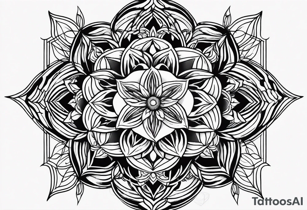 flower of life tattoo idea