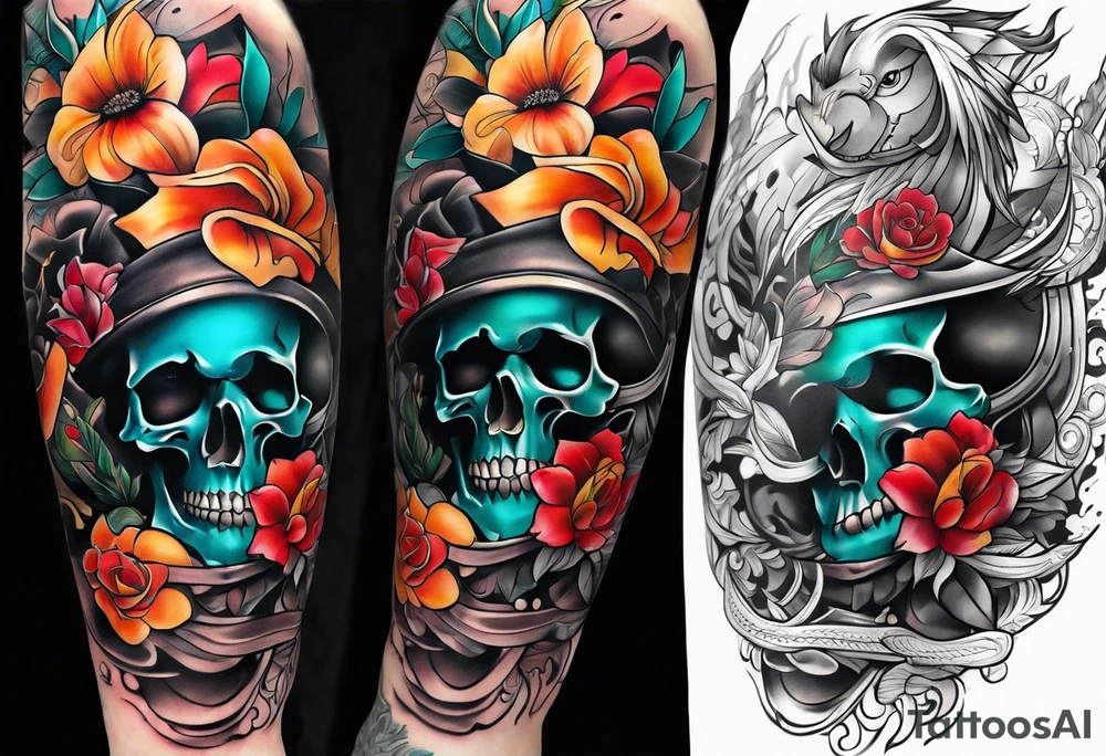 Sleeve tattoo idea