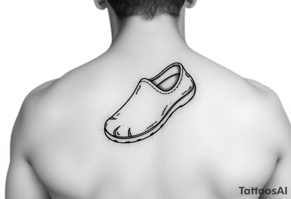 slipper tattoo tattoo idea