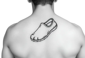 slipper tattoo tattoo idea