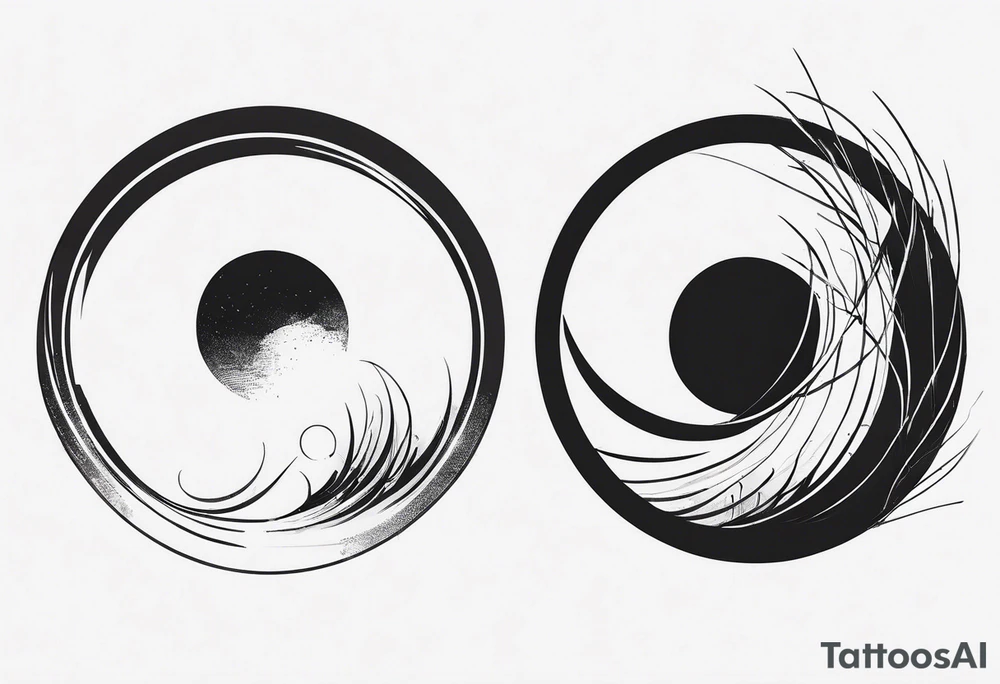 Enso circle tattoo idea