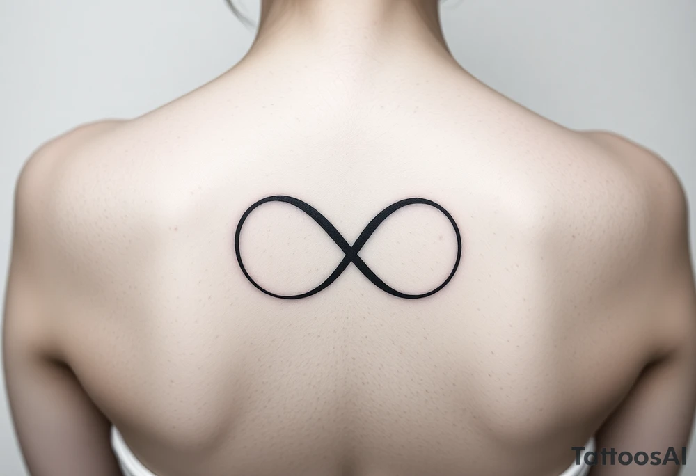 Infinity symbol with Cathy and Paul tattoo idea