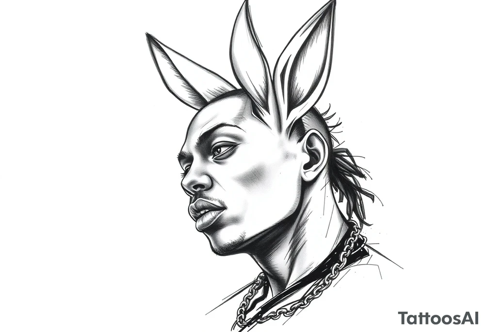 Playboy carti the rapper tattoo idea