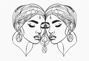 Cabocla mariana tattoo idea