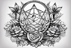 Serotonin symbol tattoo idea