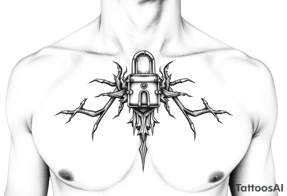 Locked tattoo idea