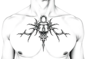 Locked tattoo idea
