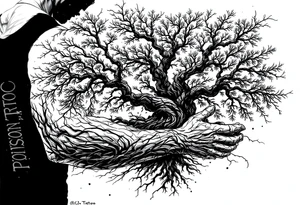 poison tree tattoo idea