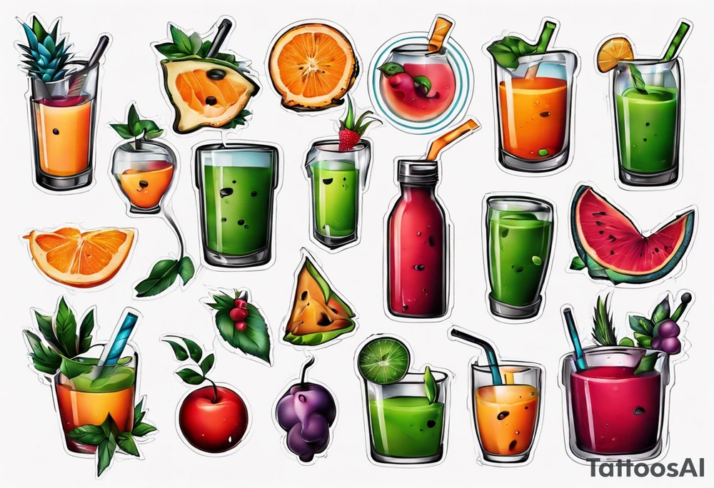 boob juice tattoo idea