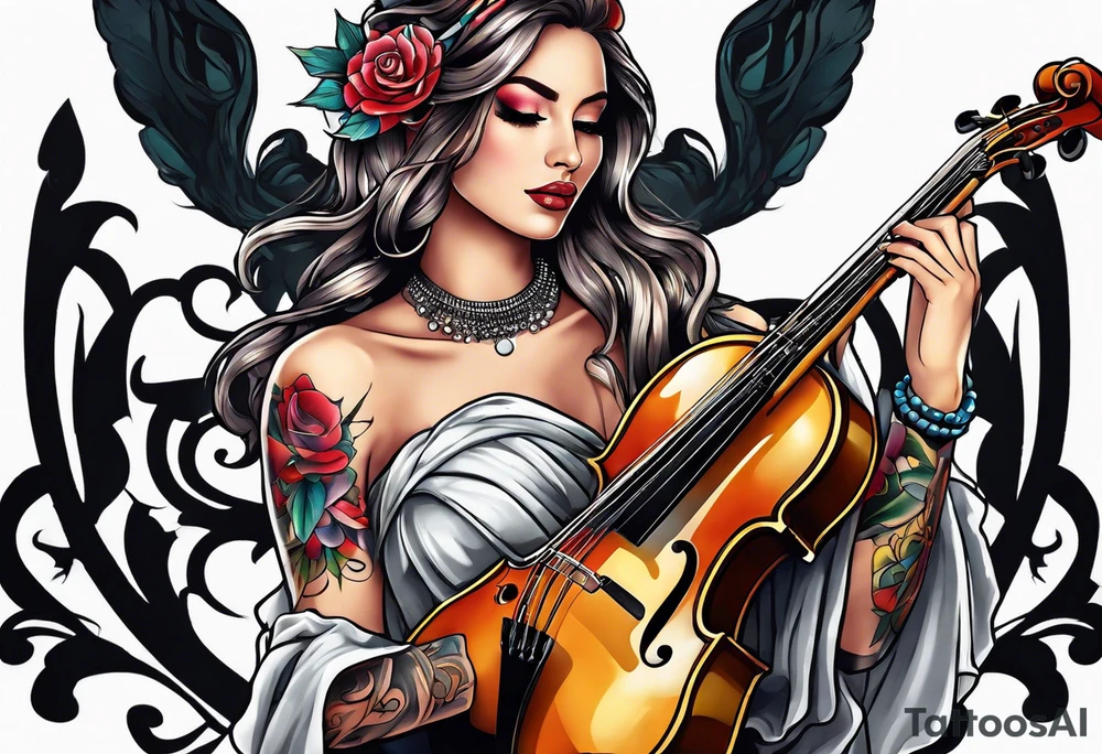 Music tattoo idea