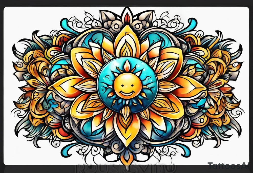 Sunshine tattoo idea