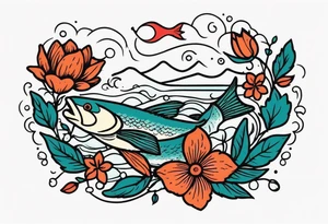 fishing


vintage flowers
old school vintage simple traditional design 



bold color simple tattoo idea