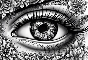 eyeball tattoo idea